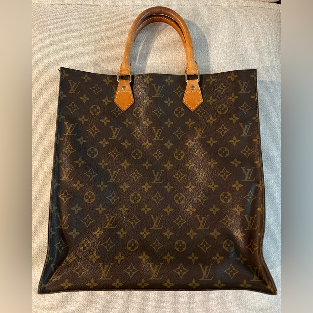 Authentic Louis Vuitton Sac Plat Shopper Tote Bag - Picture 3 of 9
